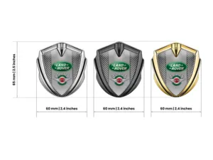 Land Rover Silikon Emblem Abzeichen Robustes Premium Feeling